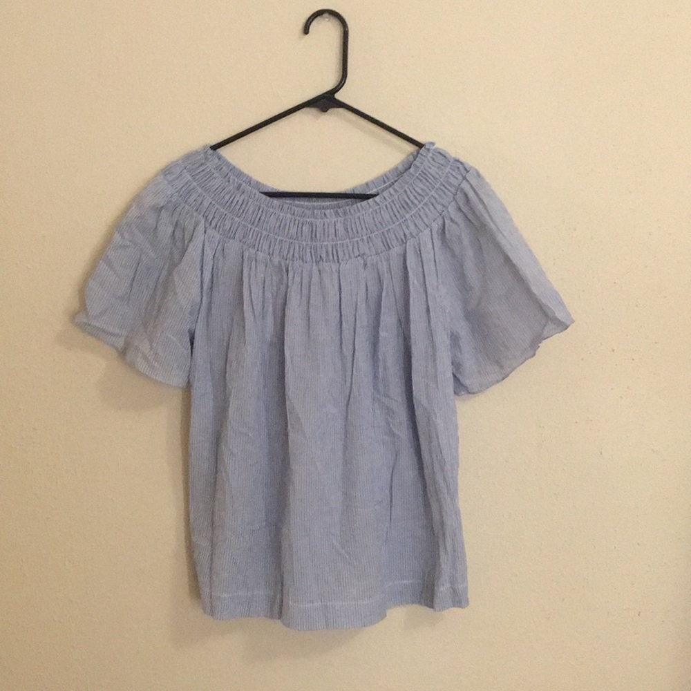 A New Day Striped Blouse